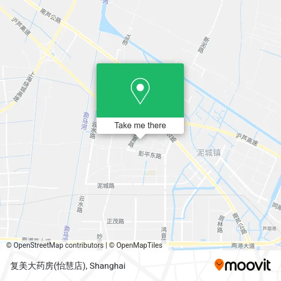 复美大药房(怡慧店) map