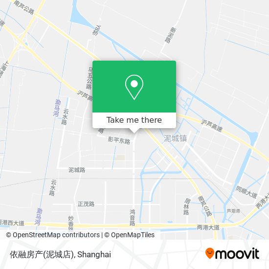 依融房产(泥城店) map