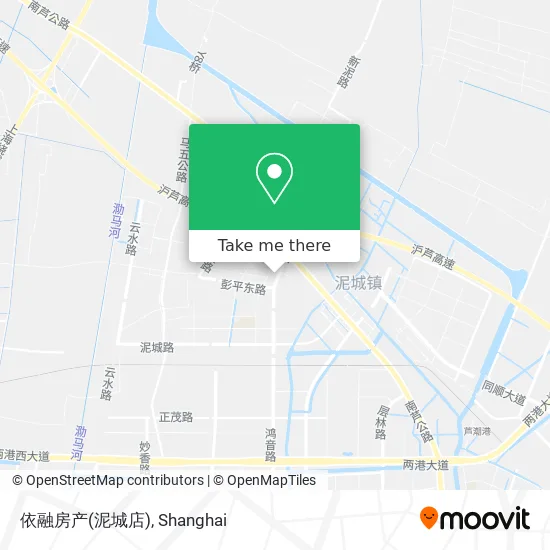 依融房产(泥城店) map