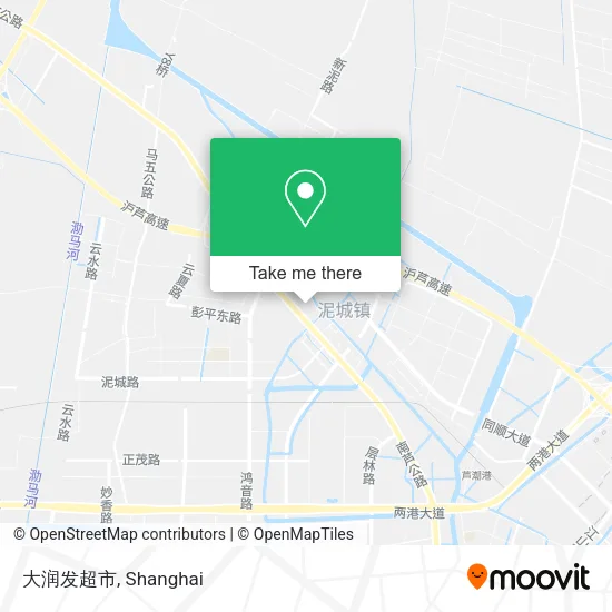 大润发超市 map