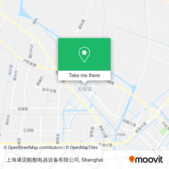 上海康泥船舶电器设备有限公司 map