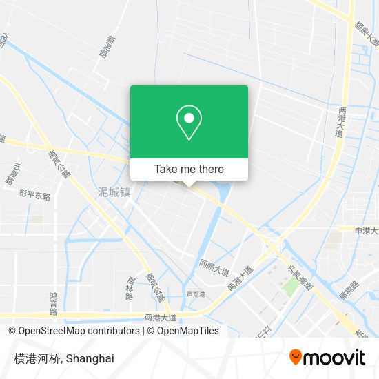 横港河桥 map