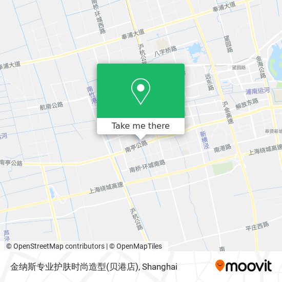 金纳斯专业护肤时尚造型(贝港店) map