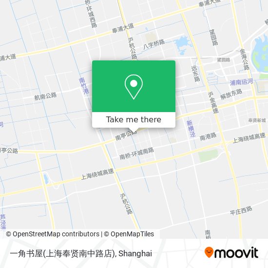 一角书屋(上海奉贤南中路店) map