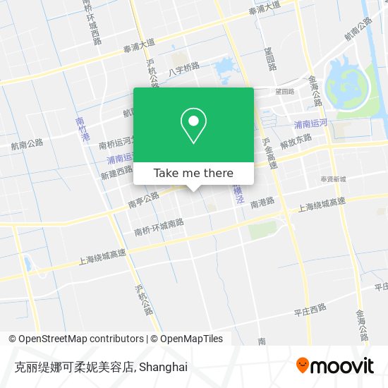克丽缇娜可柔妮美容店 map