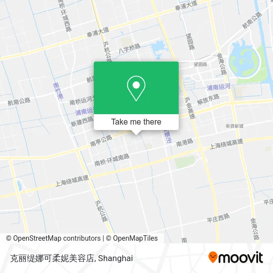 克丽缇娜可柔妮美容店 map