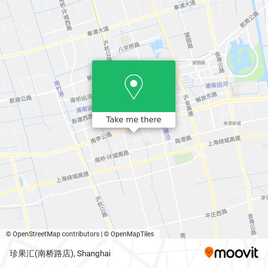 珍果汇(南桥路店) map