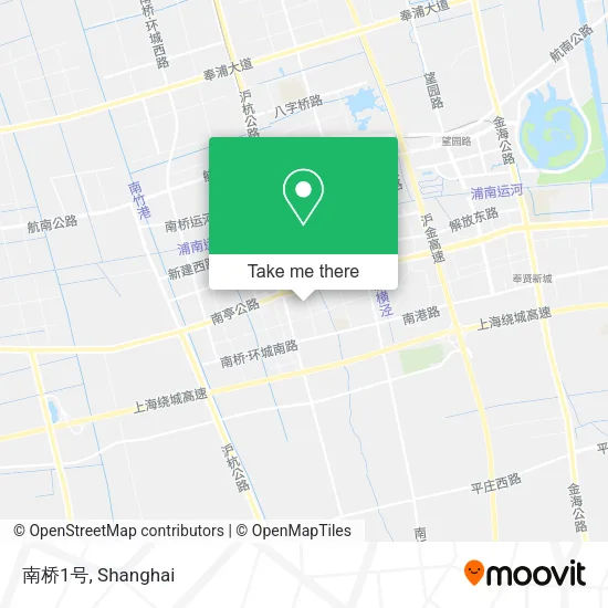 南桥1号 map