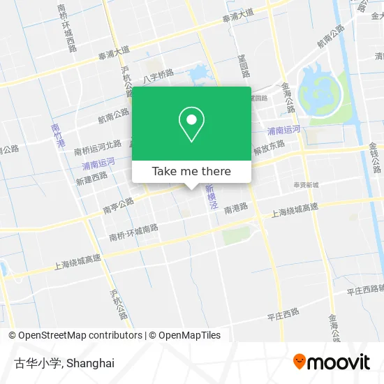 古华小学 map