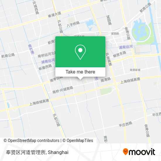奉贤区河道管理所 map