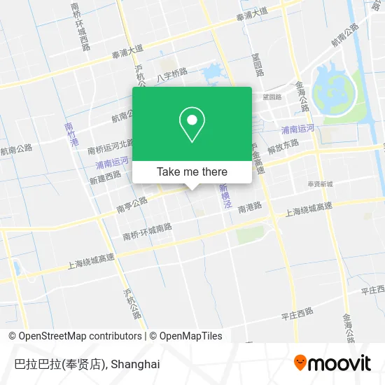 巴拉巴拉(奉贤店) map