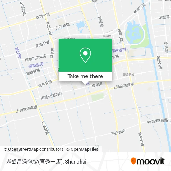 老盛昌汤包馆(育秀一店) map