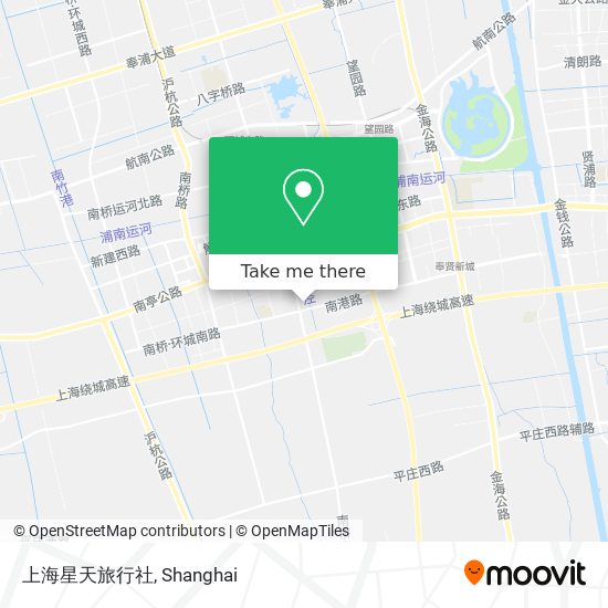 上海星天旅行社 map