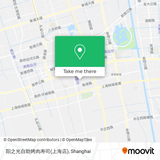 阳之光自助烤肉寿司(上海店) map