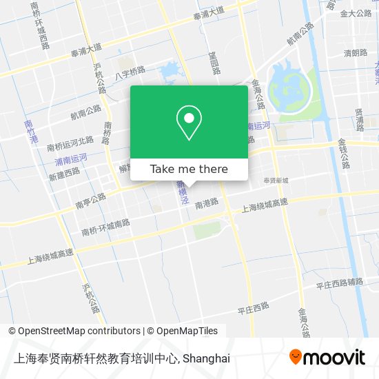 上海奉贤南桥轩然教育培训中心 map