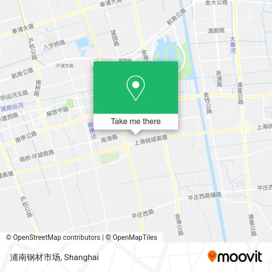 浦南钢材市场 map