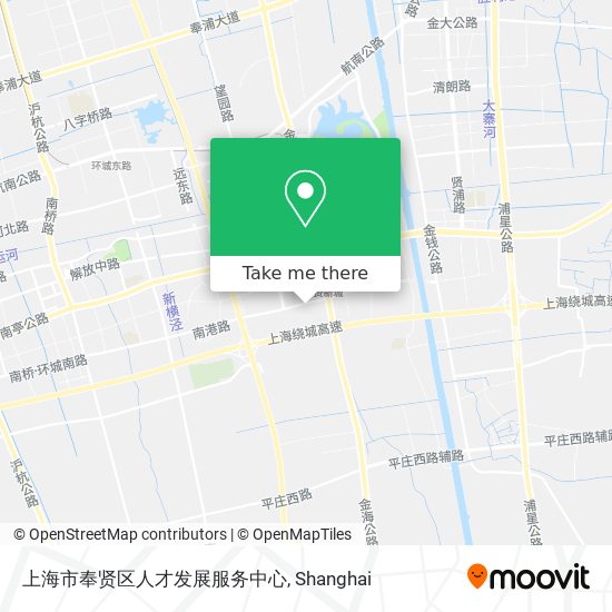 上海市奉贤区人才发展服务中心 map