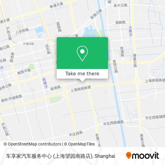 车享家汽车服务中心 (上海望园南路店) map