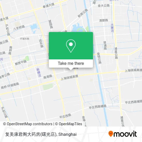 复美康君阁大药房(曙光店) map