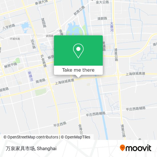 万泉家具市场 map