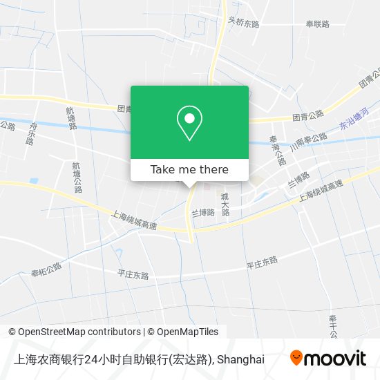 上海农商银行24小时自助银行(宏达路) map