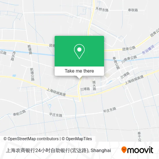 上海农商银行24小时自助银行(宏达路) map