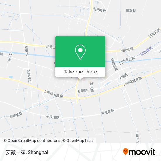 安徽一家 map