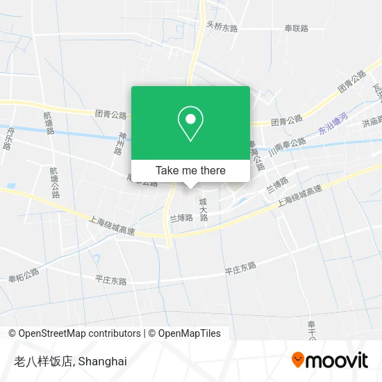 老八样饭店 map