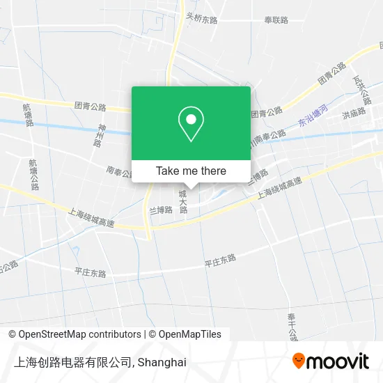 上海创路电器有限公司 map