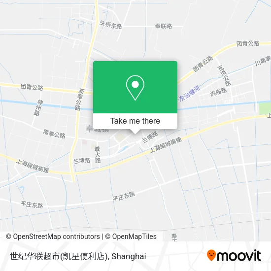 世纪华联超市(凯星便利店) map