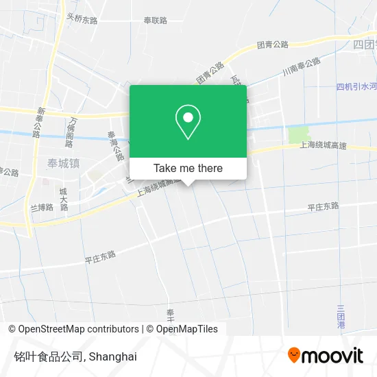 铭叶食品公司 map