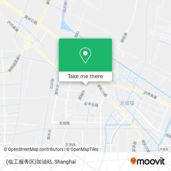 (临工服务区)加油站 map