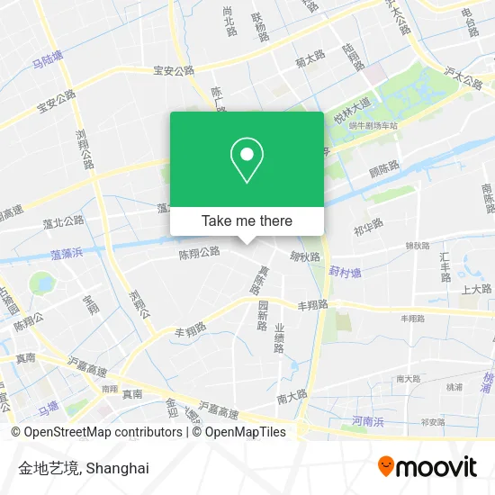 金地艺境 map
