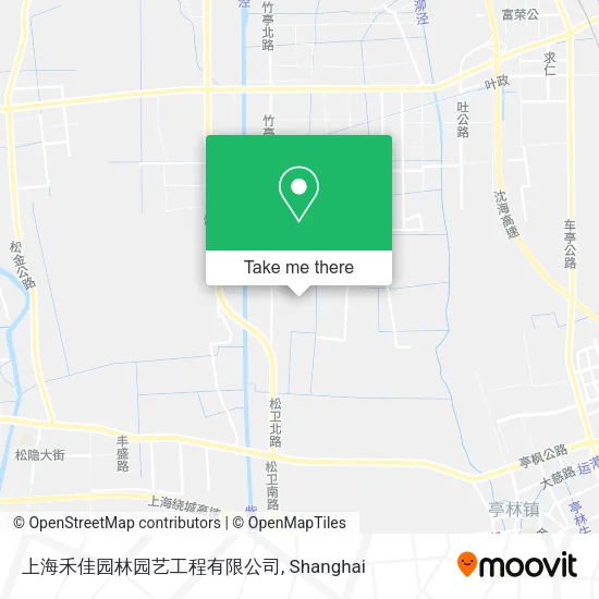 上海禾佳园林园艺工程有限公司 map
