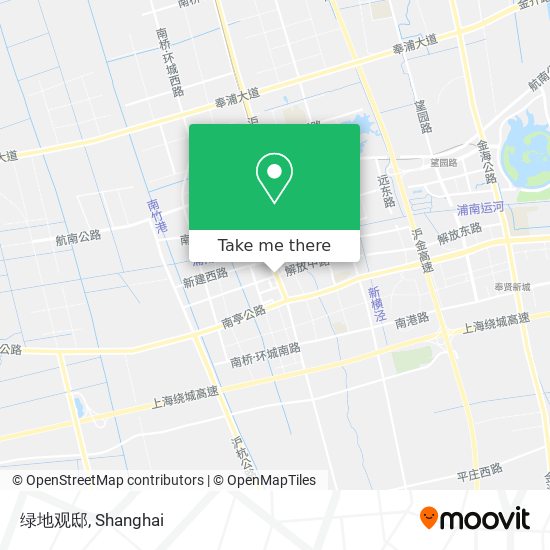 绿地观邸 map
