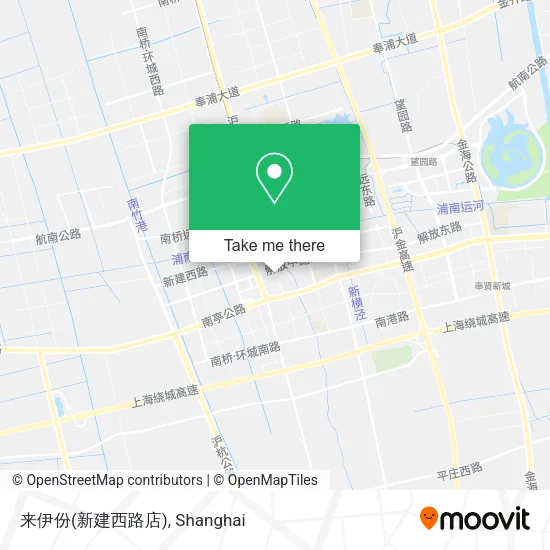 来伊份(新建西路店) map