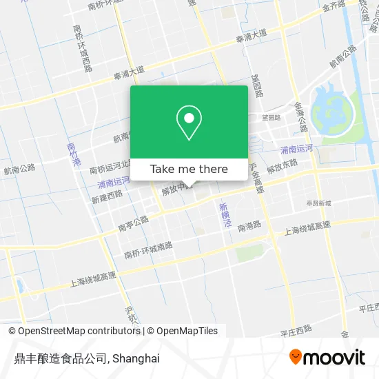 鼎丰酿造食品公司 map