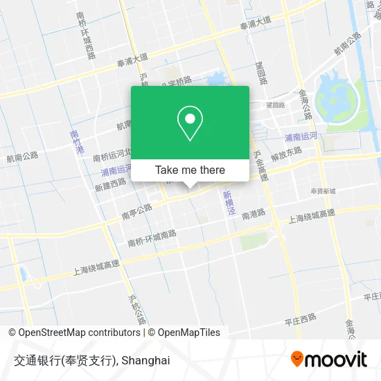 交通银行(奉贤支行) map