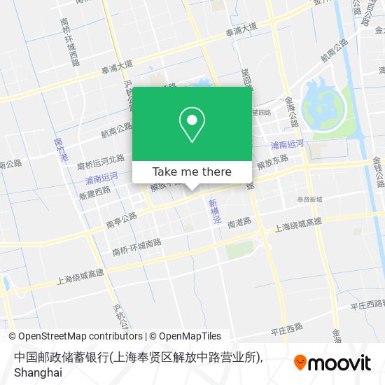 中国邮政储蓄银行(上海奉贤区解放中路营业所) map