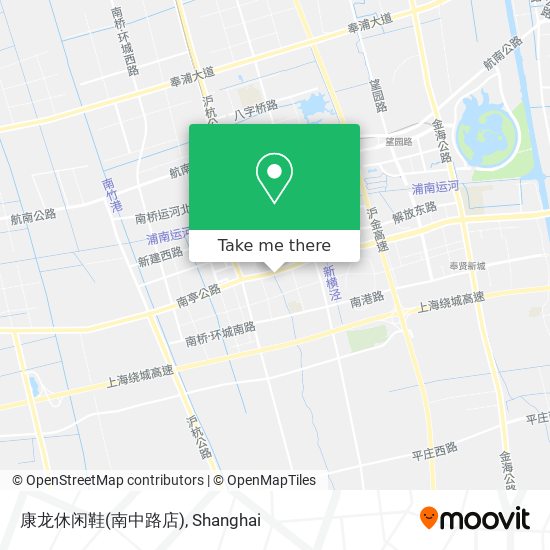 康龙休闲鞋(南中路店) map