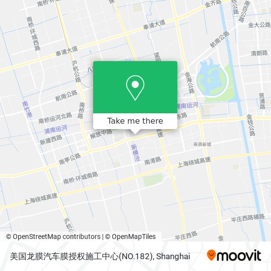 美国龙膜汽车膜授权施工中心(NO.182) map