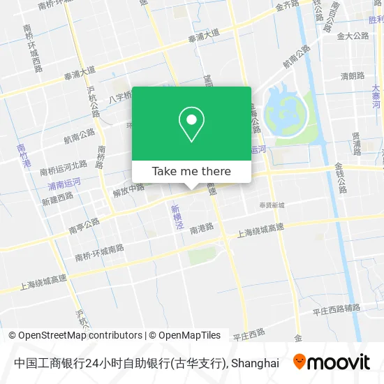 中国工商银行24小时自助银行(古华支行) map