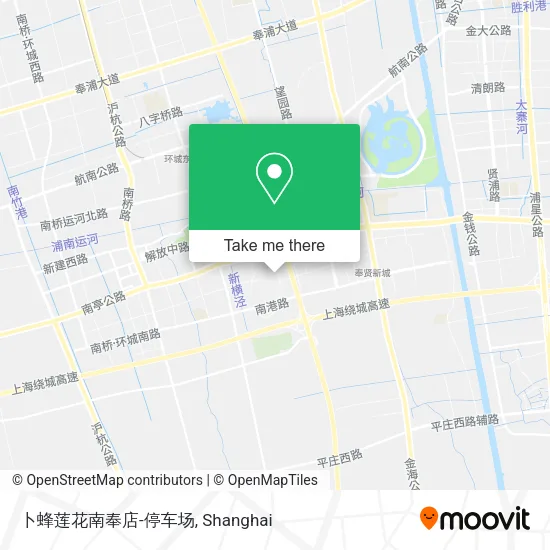 卜蜂莲花南奉店-停车场 map
