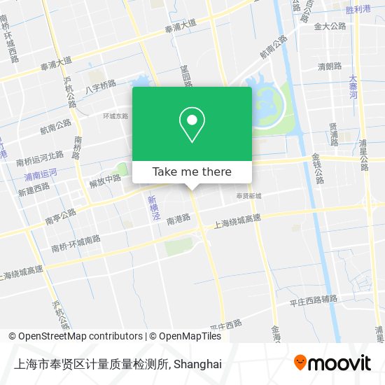上海市奉贤区计量质量检测所 map