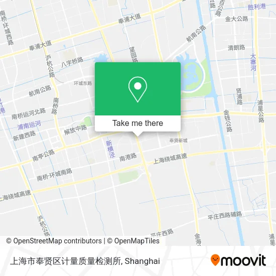 上海市奉贤区计量质量检测所 map