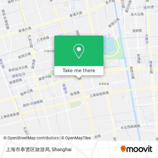 上海市奉贤区旅游局 map