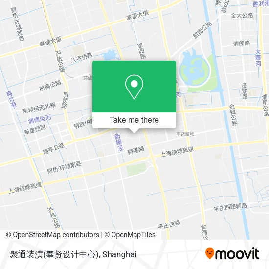 聚通装潢(奉贤设计中心) map
