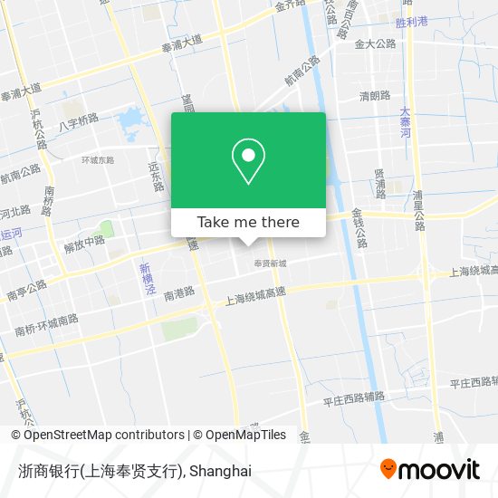 浙商银行(上海奉贤支行) map