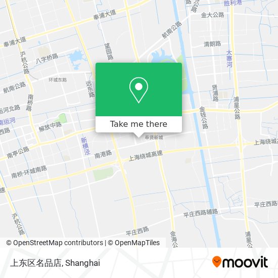 上东区名品店 map