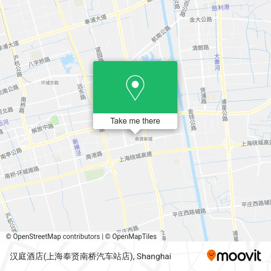 汉庭酒店(上海奉贤南桥汽车站店) map